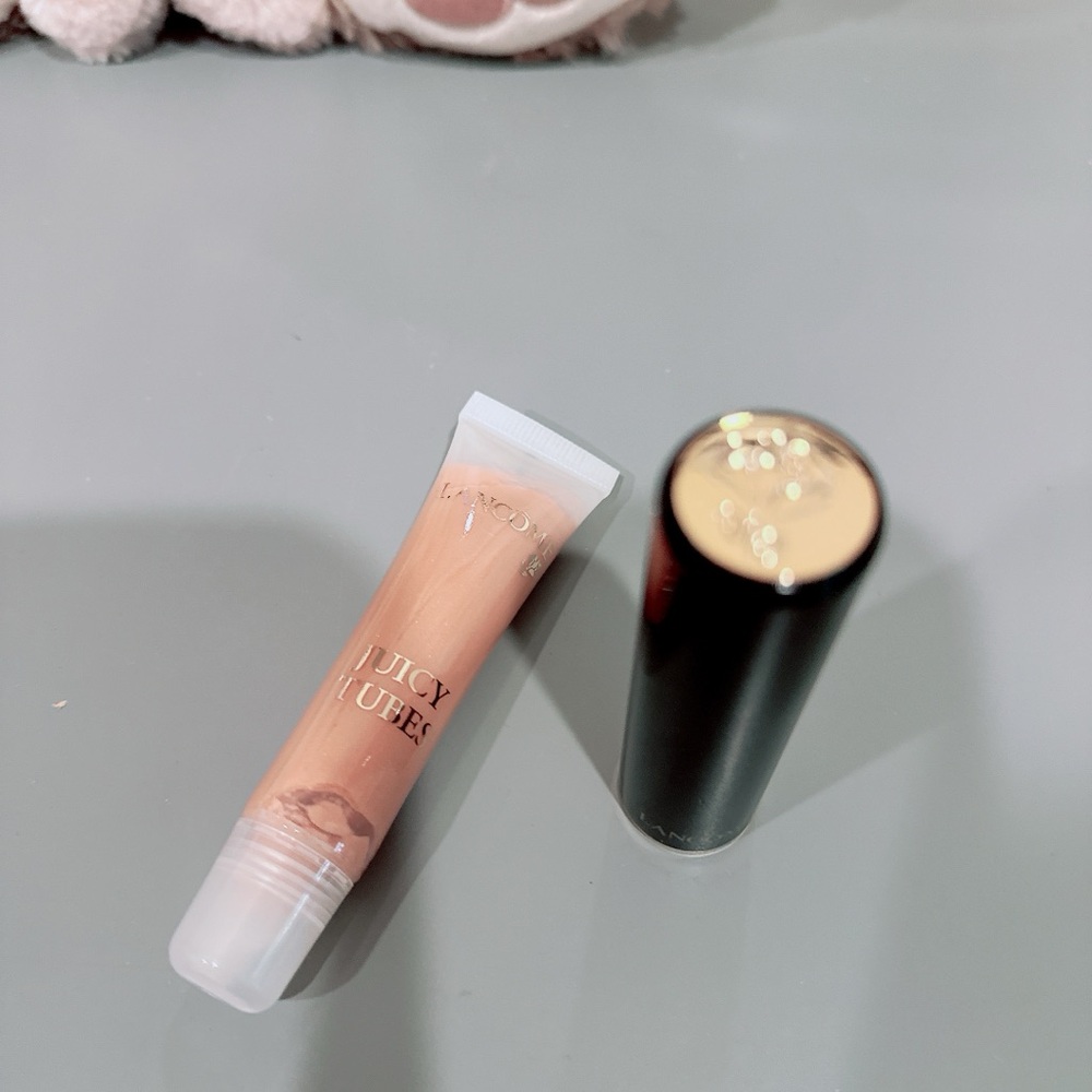 Lancôme juicy tubes lipgloss /labsolu rough lipstick bundle /NEW